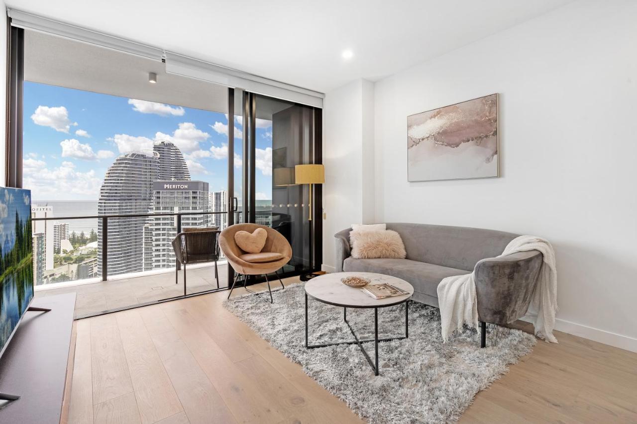 Lamour Ocean View Apartment I In Casino Broadbeach - Free Parking-195Cm Голд-Кост Екстер'єр фото