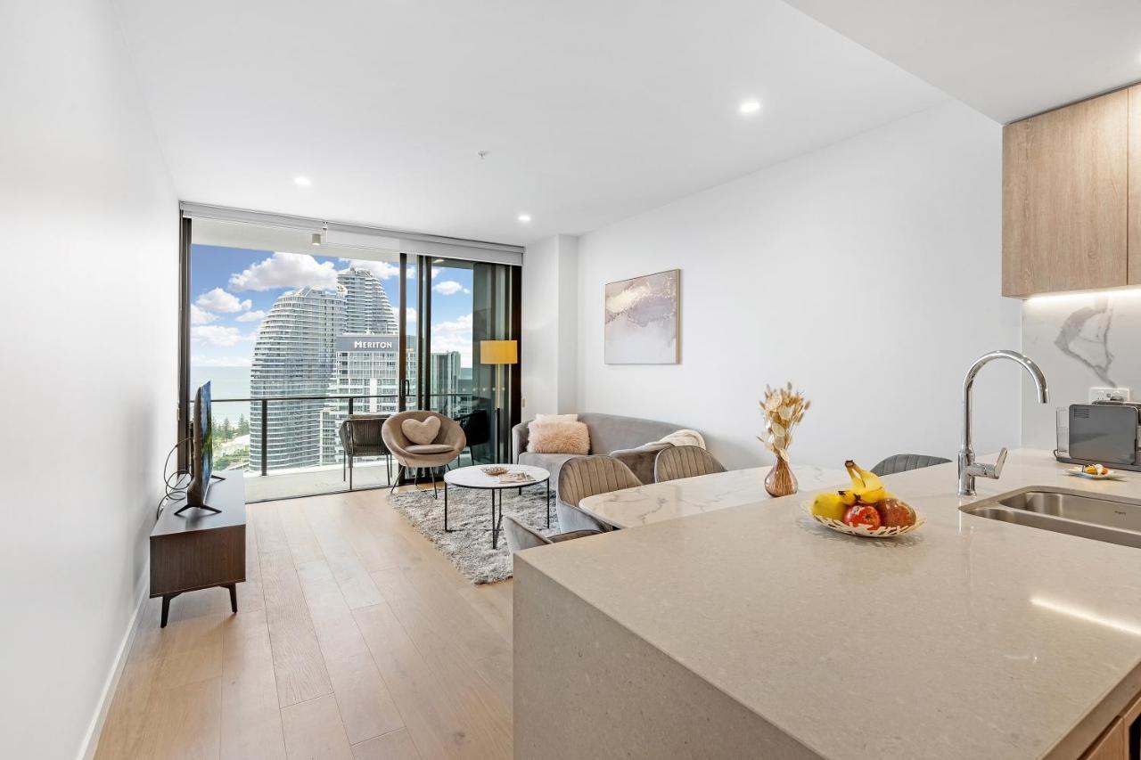 Lamour Ocean View Apartment I In Casino Broadbeach - Free Parking-195Cm Голд-Кост Екстер'єр фото